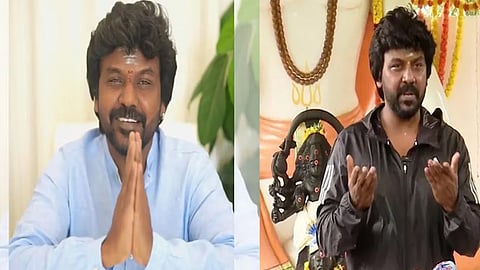 தவெக அரசின் செயல்பாடு குறித்த கேள்விக்கு தெருநாய்களை உதாரணம் காட்டி பேசிய ராகவா லாரன்ஸ்