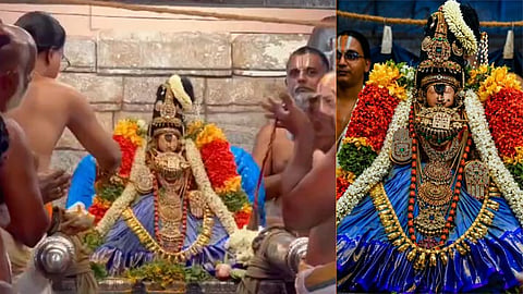 ஸ்ரீரங்கம் ரெங்க நாச்சியார் வசந்த உற்சவம்
