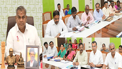 ஊரக வளர்ச்சித்துறை மற்றும் நீர்வளத்துறை அமைச்சர் என். ஆனந்த்