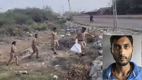 இறந்துபோன இளைஞரின் உடல் பாகங்களை மீட்ட அதிகாரிகள்