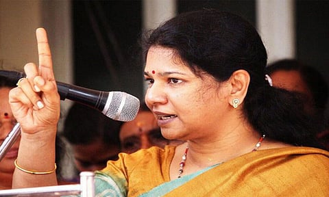 கனிமொழி எம்.பி. 