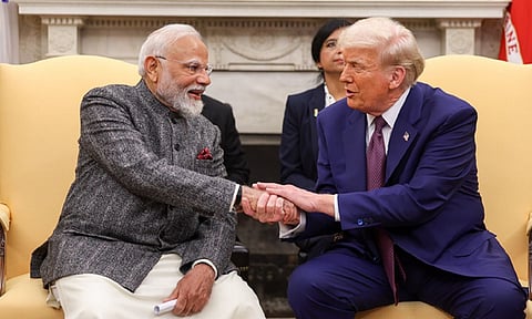 
மேற்காசிய சூழல், எரிபொருள் இறக்குமதி தொடர்பாக பிரதமர் மோடி, டிரம்ப் இன்று முக்கிய ஆலோசனை
