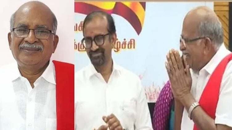 கம்யூனிஸ்ட் கட்சியின் மூத்த தலைவர் சி.மகேந்திரன் தவெகவில் இணைந்தார்