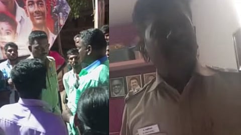 மதுபோதையில் பொதுமக்களிடம் வாக்குவாதம் செய்த காவலர்கள் - திண்டுக்கல் எஸ்.பி. எடுத்த அதிரடி நடவடிக்கை