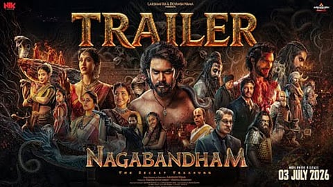 ஐஸ்வர்யாமேனனின் “நாகபந்தம்” படத்தின் டிரெய்லர் வெளியானது