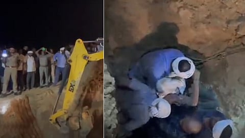 உறைகிணறு சரிந்ததால் மண்ணில் புதைந்து விவசாயி உயிரிழப்பு