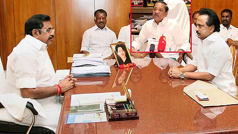 அதிமுகவுடன் திமுக கூட்டணி வைத்தால் என்ன தவறு? - ஆர்.எஸ்.பாரதி பரபரப்பு பேச்சு

