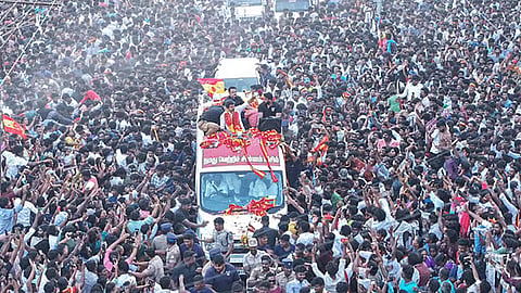 த.வெ.க. உறுப்பினர் சேர்க்கை எண்ணிக்கை 2 கோடியை தாண்டியது