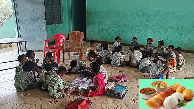 விளாத்திகுளம் பள்ளியில் காலை உணவு பற்றாக்குறை: பிஸ்கட் வழங்கியதால் பரபரப்பு