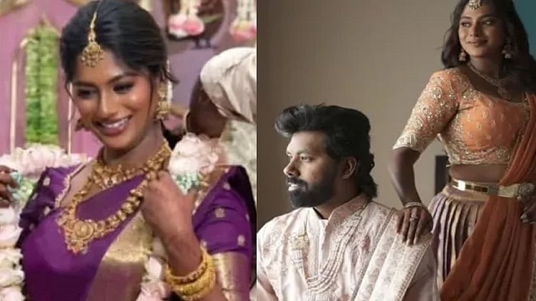 திருமண வாழ்க்கையில் நுழைந்த “பாரதி கண்ணம்மா” சீரியல் நடிகை வினுஷா தேவி