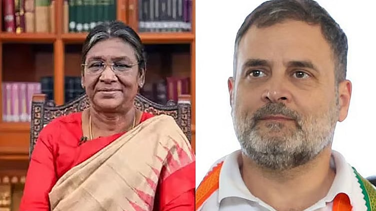ஜனாதிபதி திரவுபதி முர்மு பிறந்தநாள்: ராகுல் காந்தி வாழ்த்து
