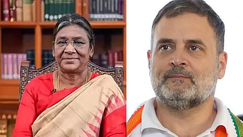 ஜனாதிபதி திரவுபதி முர்மு பிறந்தநாள்: ராகுல் காந்தி வாழ்த்து