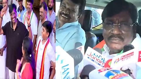 சினிமா பாடலுக்கு நடனம் ஆடியது ஏன்?: அமைச்சர் பதில்