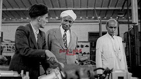 ஜி.டி.நாயுடுவை பாராட்டிய சர் சி.வி.ராமன்