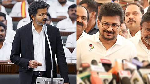 சட்டசபையில் உதயநிதி ஸ்டாலின், விஜய் பேச்சு