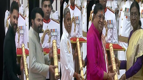 ரோகித் சர்மா, மாதவன் உள்ளிட்ட 65 பேருக்கு பத்ம விருதுகளை வழங்கினார் ஜனாதிபதி திரவுபதி முர்மு