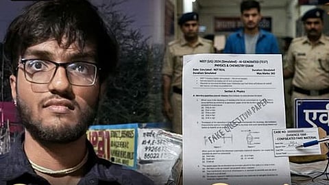 சாட்ஜிபிடி மூலம் உருவாக்கப்பட்ட போலி நீட் வினாத்தாள்களை விற்பனை செய்த மாணவர் கைது