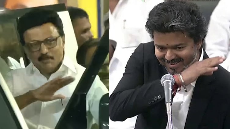 Evils, Evils என்று Devils பேசக்கூடாது: மு.க.ஸ்டாலினுக்கு பதிலடி.. சட்டசபையில் முதல்-அமைச்சர் விஜய் செய்த Action 