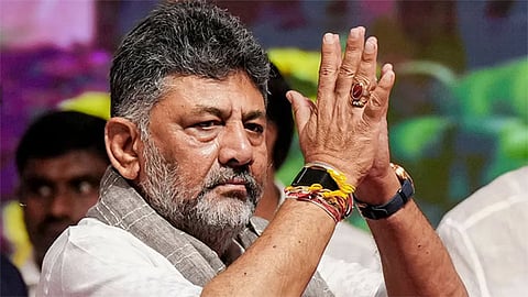 ‘கட்சி மேலிடம் எனக்கு முதல்-மந்திரி பதவியை வழங்கியது’ - டி.கே.சிவக்குமார்