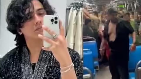 கதவை மூடுவதில் தகராறு: ஓடும் ரெயிலில் வாலிபர் குத்தி கொலை