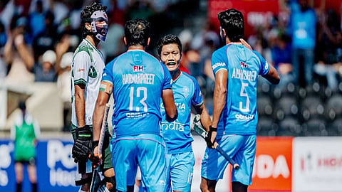 புரோ ஆக்கி லீக்: பாகிஸ்தானை வீழ்த்தி இந்தியா திரில் வெற்றி