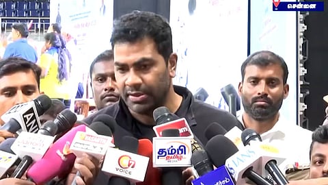 ‘தமிழ்நாடு ஒலிம்பிக் அசோசியேஷனுக்கு ஒரு ஆபீஸ் கூட கிடையாது’ - அமைச்சர் ஆதவ் அர்ஜுனா