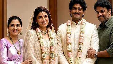 கோவாவில் நடைபெற்ற சுந்தர்.சி - குஷ்பு மகள் திருமணம்