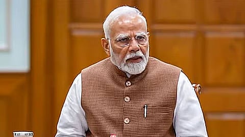 அவசர நிலையின் இருண்ட காலத்தில் ஜனநாயகம் நசுக்கப்பட்டது - பிரதமர் மோடி குற்றச்சாட்டு