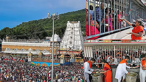 திருப்பதி கோவிலில் ஒருநாள் உண்டியல் காணிக்கை