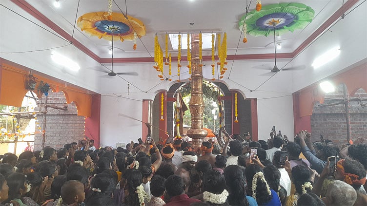 களக்காடு: சிதம்பரபுரம் நாராயண சுவாமி கோவில் ஆனி திருவிழா கொடியேற்றம்