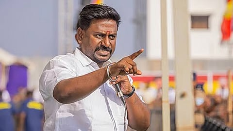 சிவப்பு துண்டை சிறுமைப்படுத்தினால் இரட்டைப் போர் யானை சும்மா இருக்காது: அமைச்சர் ராஜ்மோகன் எச்சரிக்கை