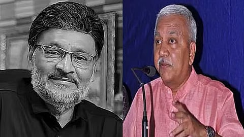 பா.ஜ.க. மாநில துணை தலைவர் நாராயணன் திருப்பதி,பாக்யராஜ்
