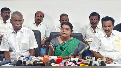 தி.மு.க. முன்னாள் அமைச்சர் கீதா ஜீவன் பேட்டி