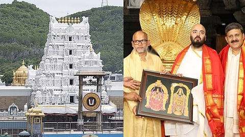 ஆனந்த் அம்பானி சாமி தரிசனம்