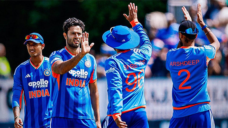 கடைசி டி20: இந்தியாவுக்கு 155 ரன்கள் இலக்கு நிர்ணயித்த அயர்லாந்து 