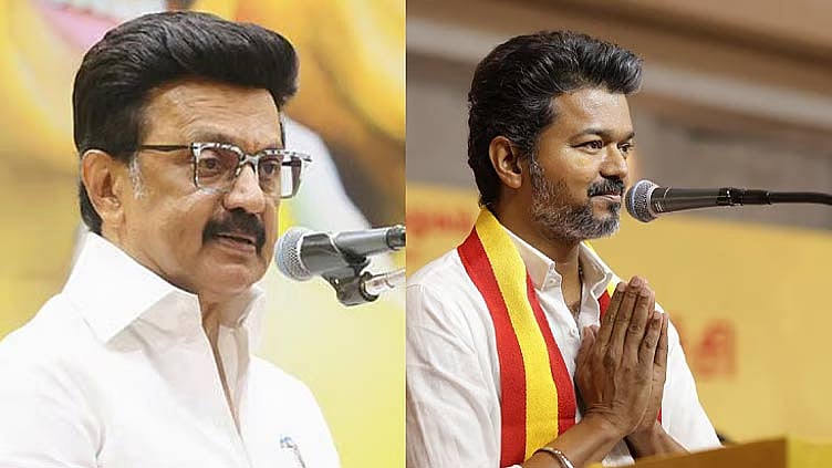 'திமுகவை தீயசக்தி என்று சொன்னவர் எம்.ஜி.ஆர்' - மு.க. ஸ்டாலின் பேச்சுக்கு தவெக பதிலடி