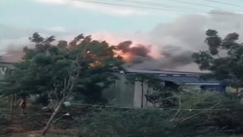 விருதுநகர் அருகே பட்டாசு ஆலையில் பயங்கர வெடி விபத்து