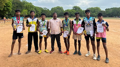 ஆவடியில் நடந்த விளையாட்டு போட்டி: 6 பரிசுகளை வென்ற டாக்டர் சிவந்தி ஆதித்தனார் மெட்ரிக் மேல்நிலைப் பள்ளி