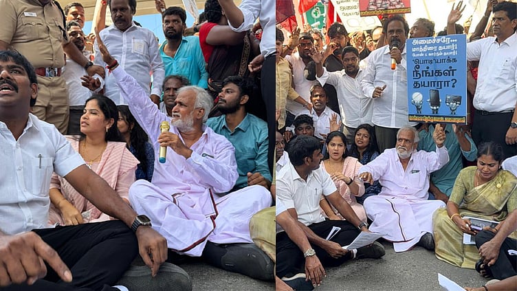 Cases Filed Against 200+ People Including Chennai Mayor Priya and Ex-Minister Sekar Babu After DMK Protest