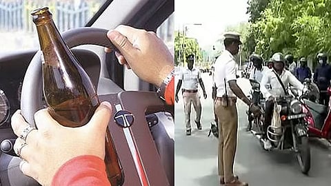 மதுபோதையில் வாகனம் ஓட்டிய 562 பேர் மீது வழக்கு