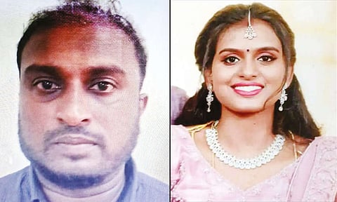 குடிபோதையில் துன்புறுத்திய கணவன்... திருமண நாளை கொண்டாடிய 2 நாட்களில் இளம்பெண் தூக்கிட்டு தற்கொலை