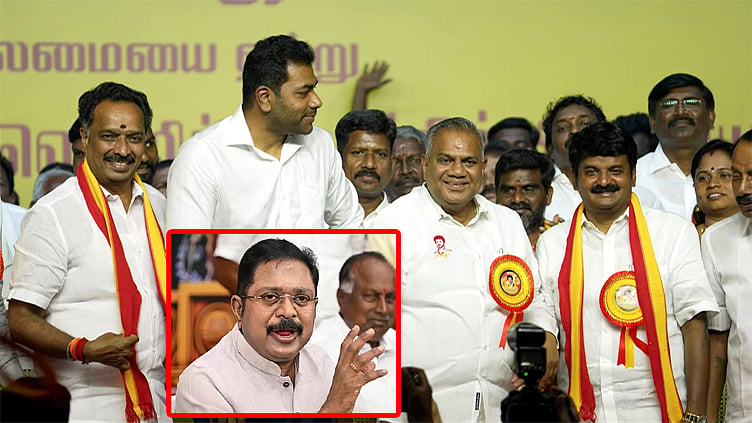 தவெகவில் இணைந்தவர்களை விஜய் விரைவில் நடுத்தெருவில் நிறுத்துவார்: டிடிவி தினகரன்