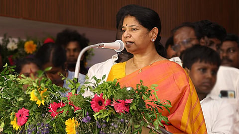 புது தமிழ்நாடு மாடல் 'வாஷிங்மெஷின்' குட்கா கறைகளைக் கூட நீக்குமாமே... உண்மையா? - கனிமொழி பதிவு