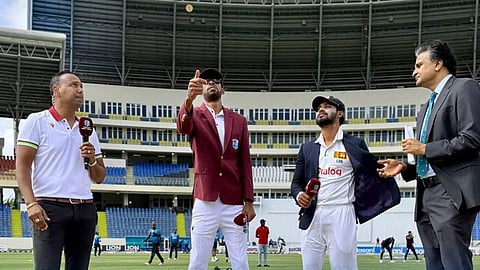 
2வது டெஸ்ட்: வெஸ்ட் இண்டீஸ் அணிக்கு எதிராக இலங்கை பேட்டிங் தேர்வு 