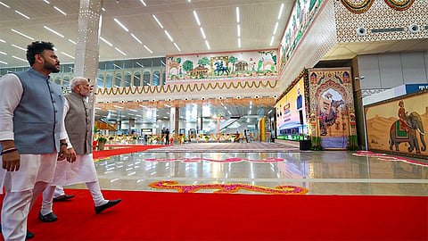 ஜோத்பூர் விமான நிலையத்தில் புதிய முனையக் கட்டிடம் - பிரதமர் மோடி திறந்து வைத்தார்