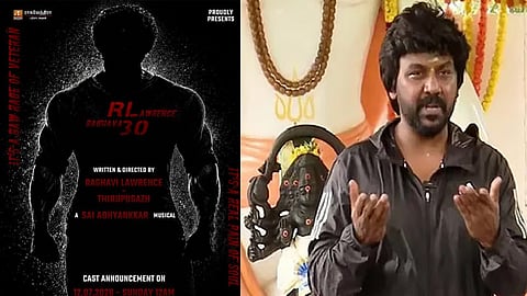 ராகவா லாரன்ஸின் 30-வது திரைப்பட அறிவிப்பு