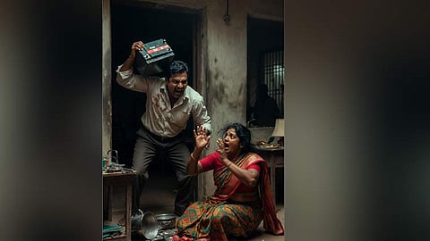 நடத்தையில் சந்தேகம்: மனைவியை அடித்துக்கொன்று இளைஞர் தற்கொலை

