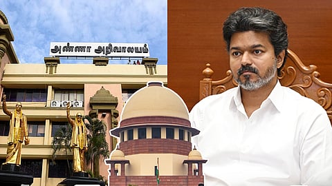 சுப்ரீம் கோர்ட்டை அரசியல் களமாக மாற்றாதீர்கள்: திமுக வழக்கில் நீதிபதிகள் காட்டம்