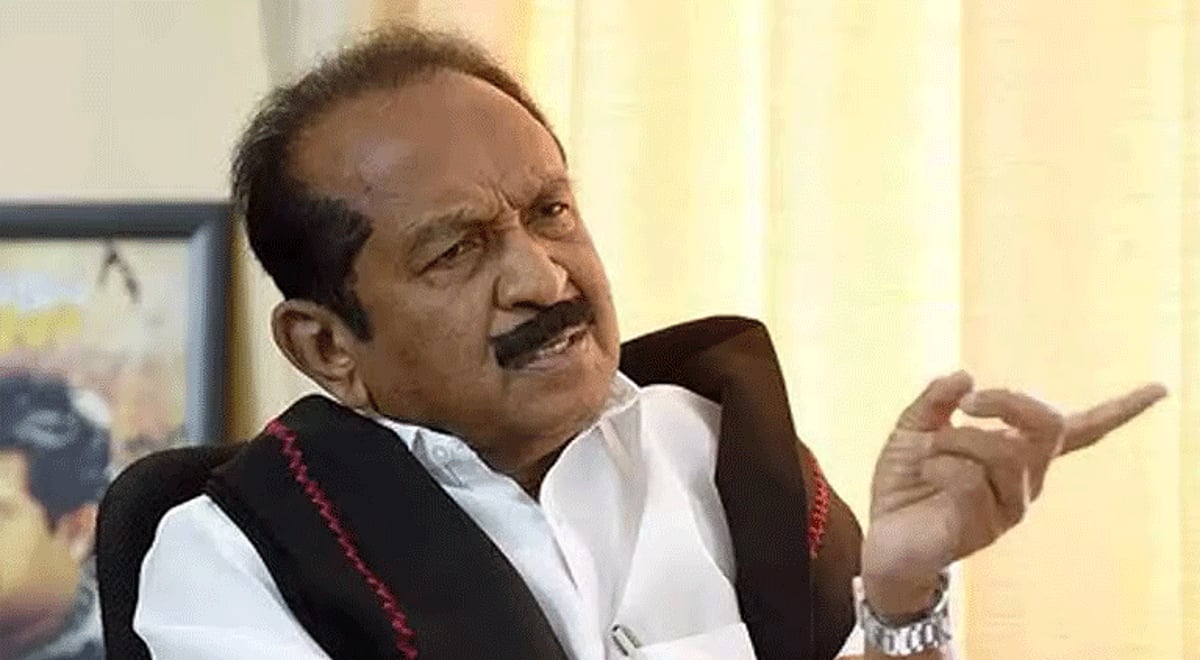 தவெக அரசு பொறுப்பேற்றதில் இருந்து திமுக வயிற்றரிச்சலில் உள்ளது - வைகோ