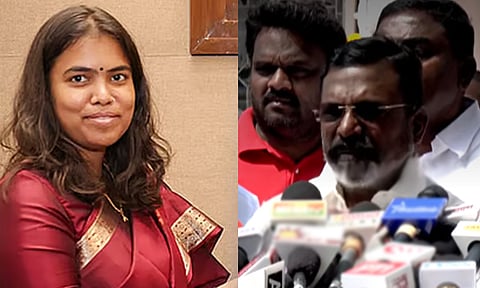பள்ளியில் ஆய்வு நடத்தியது சர்ச்சையான விவகாரம்: அமைச்சரின் செயல் குறித்து திருமாவளவன் கருத்து